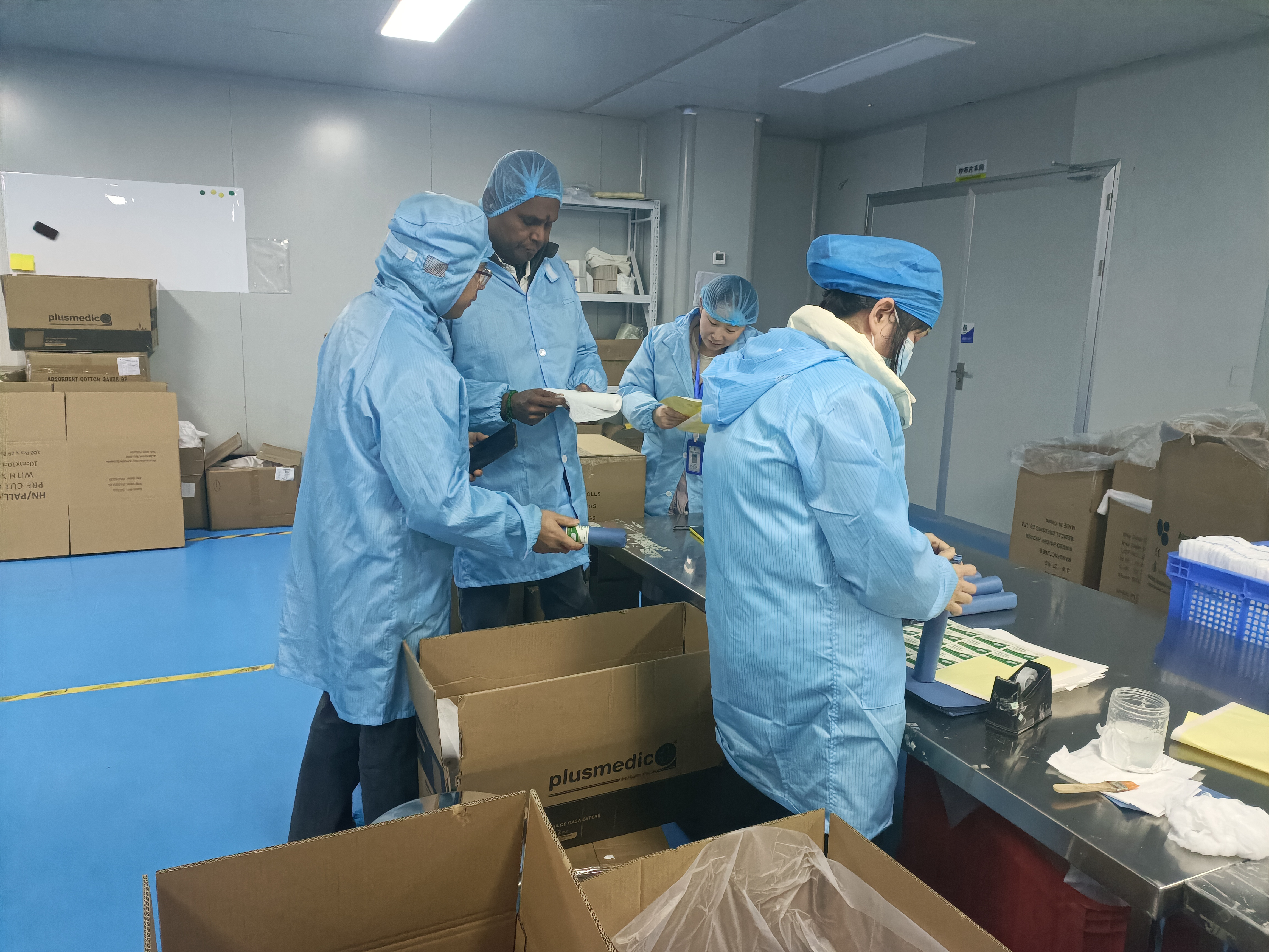 Notícias de inspeção de fábrica de clientes