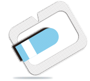 Vestimento transparente para fixação de infusão